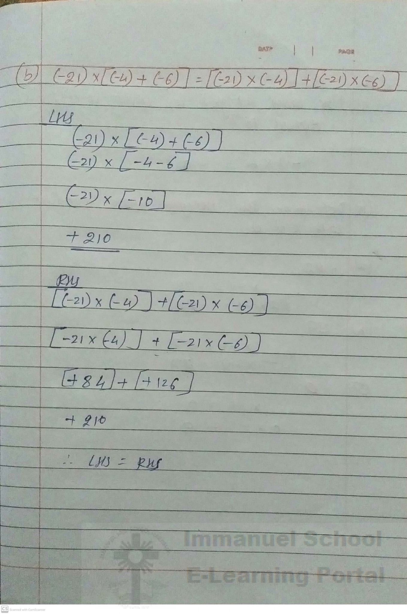 7th-Maths-Integers-notes – IMMANUEL PRIMARY SCHOOL